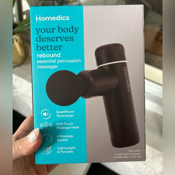 HoMedics Rebound Mini Percussion Massager - Picture 4 of 5